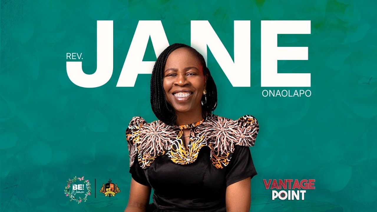 REV. JANE ONOALAPO | BE! WOMEN'S CONFERENCE | VANTAGE POINT | DAY 2