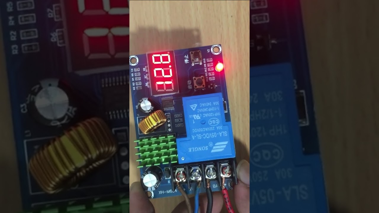 Car Battery charging module shorts
