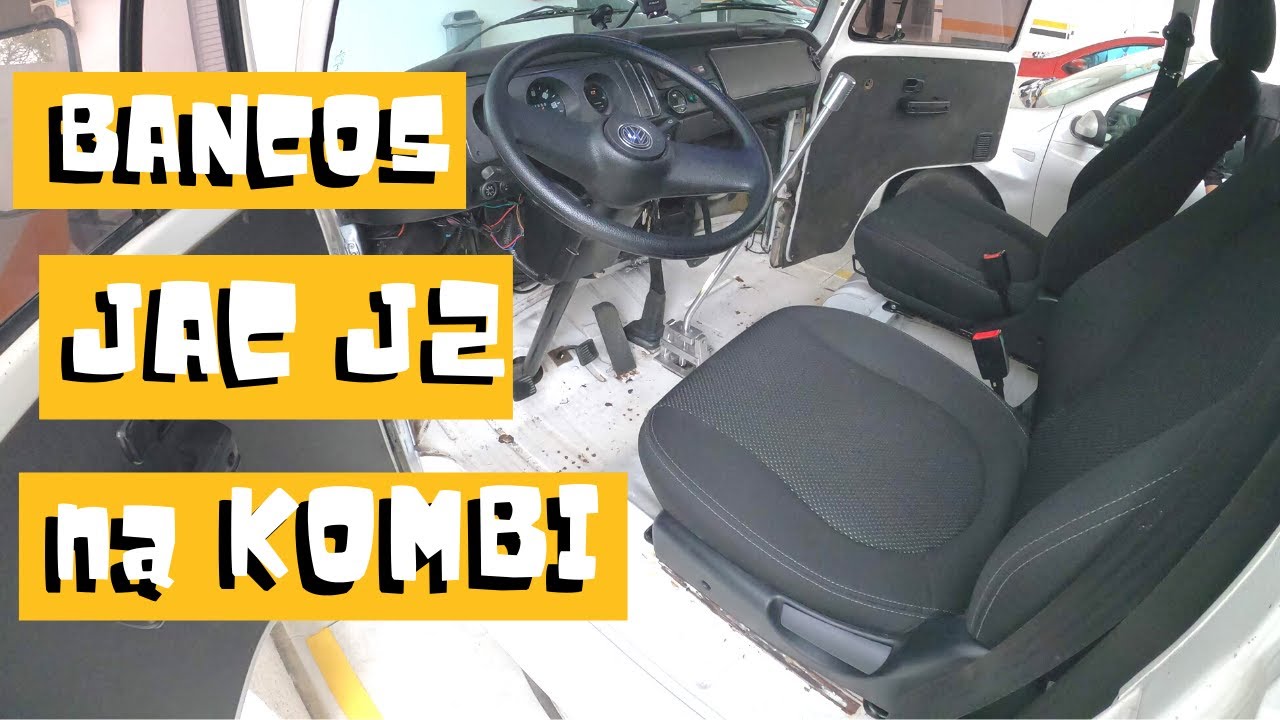 ADAPTAMOS BANCOS de JAC J2 na KOMBI HOME | Kombichileira #ep11