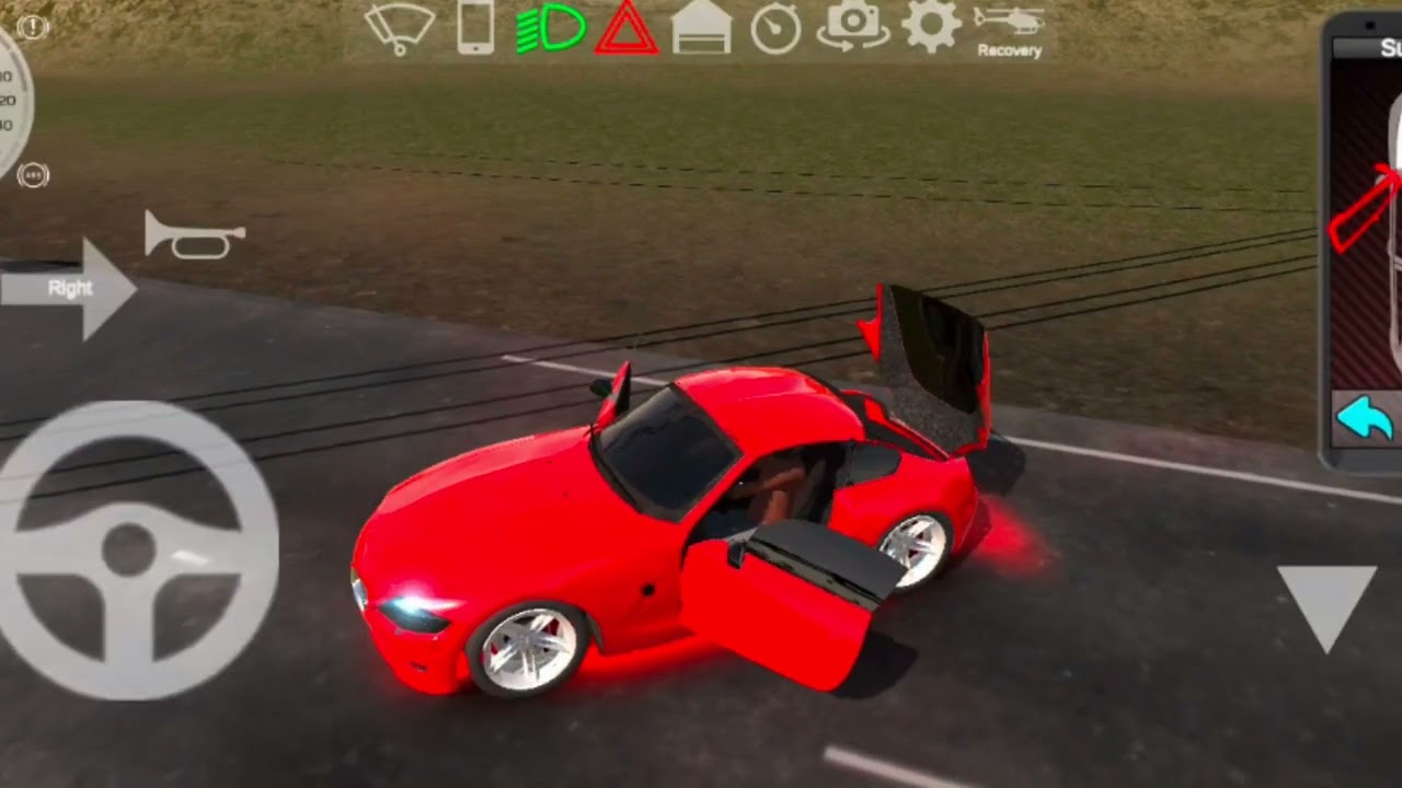 European Luxury Cars game 😎! Open world super car game  car gaming video