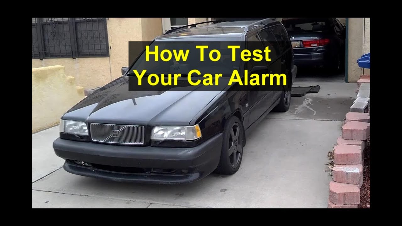 Car will not start, hazards flashing, horn going off, beeping. Your car alarm is going off. - VOTD