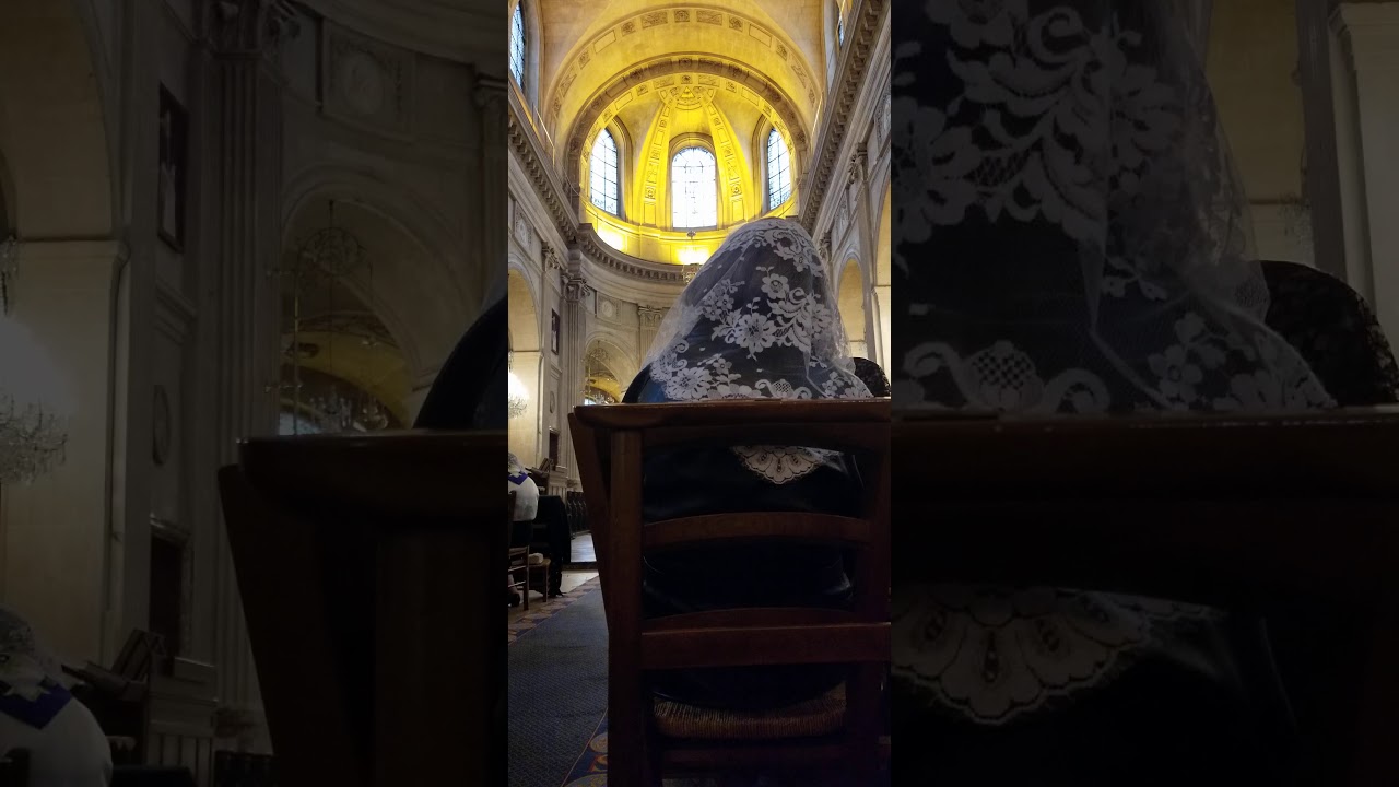 Saint Nicolas du du Chardonnet in Paris, France SSPX sermon in French