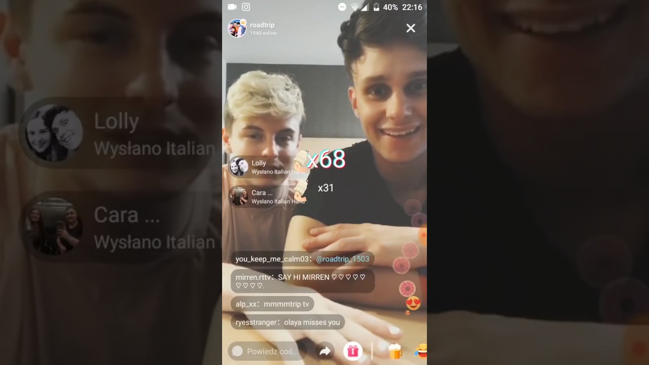 Rye, Andy and Mikey Cobban Musical.ly Live 22 July 2018