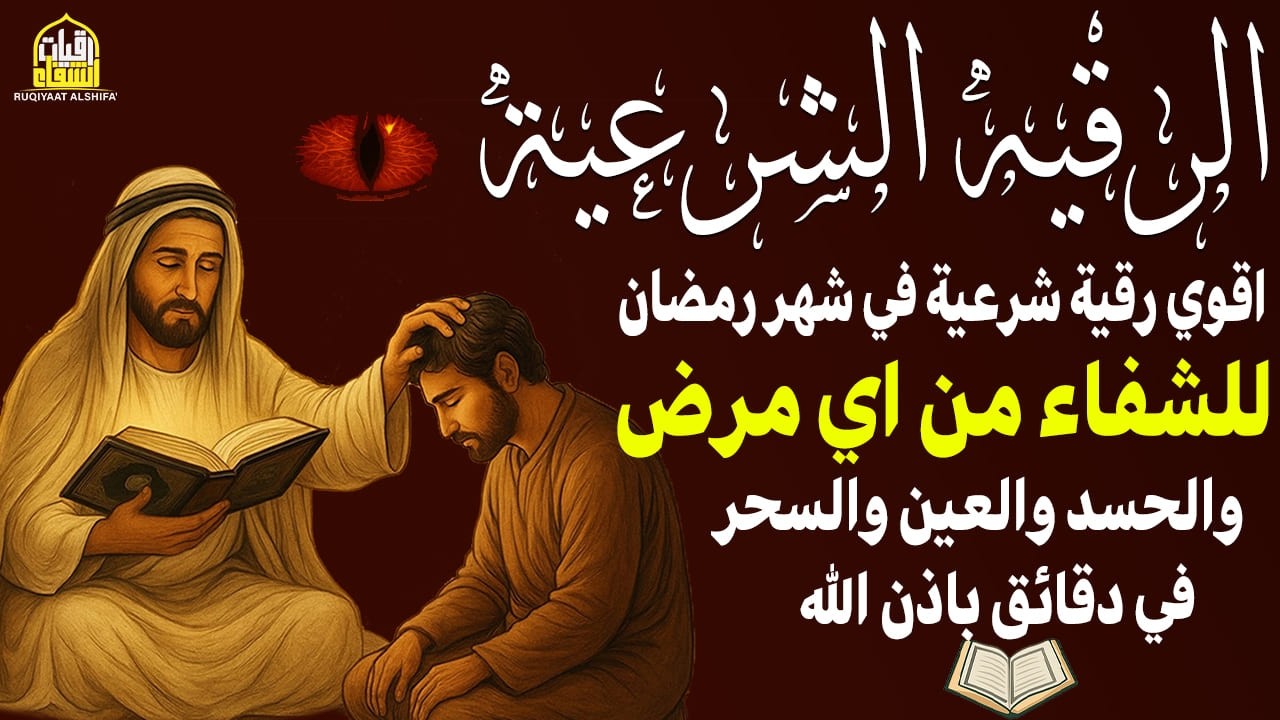 اقوي رقية يومية في شهر رمضان المبارك  للحماية من كل شر، العين، الحسد، والوسواس، قراءة كاملة