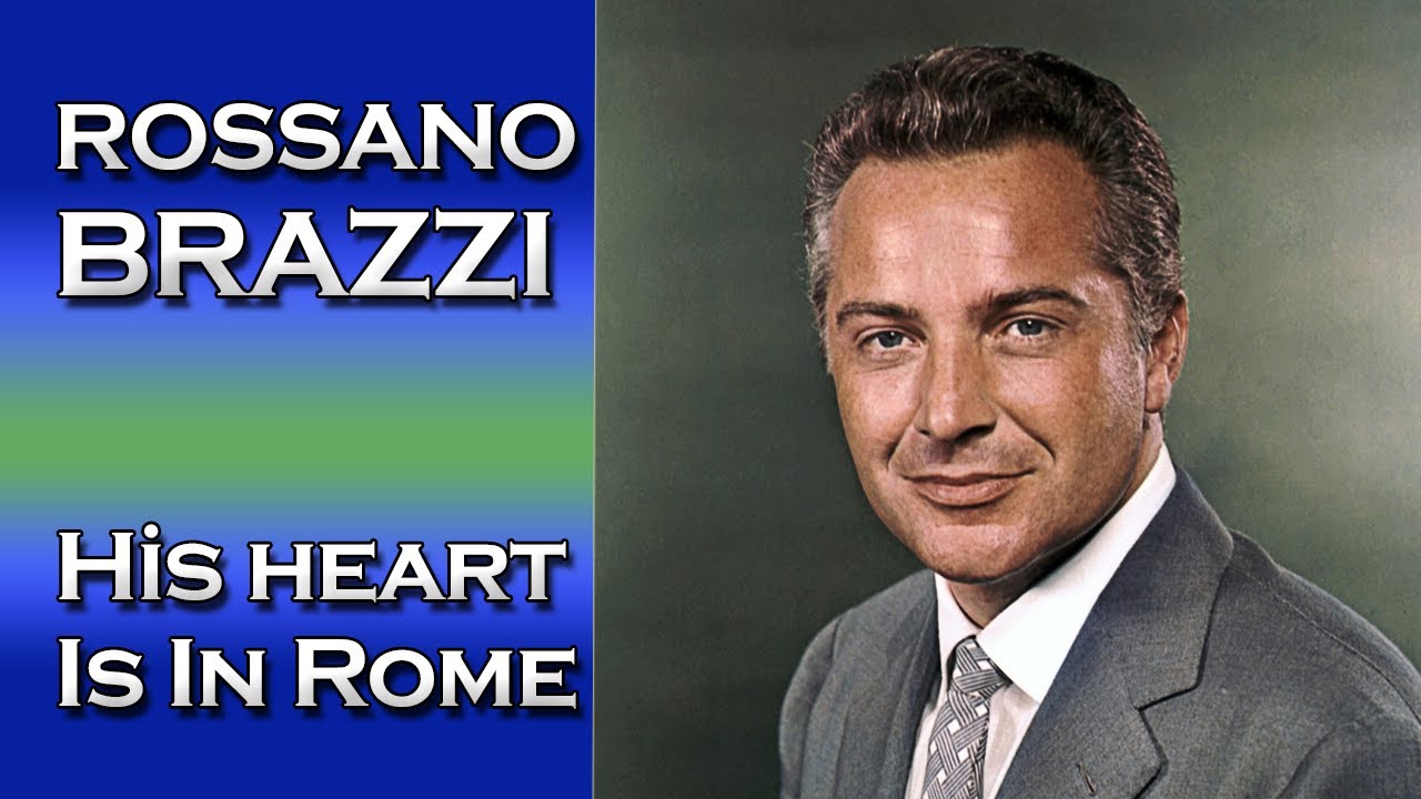 Rossano Brazzi Leaves His Heart In Rome | Lydia Brazzi & 