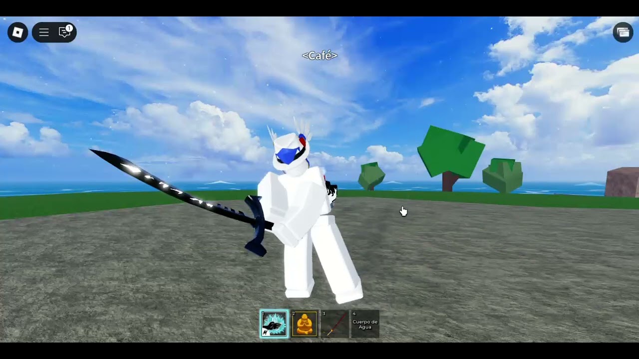 Llegando al mar 3 en Blox Fruits (Video de hace un año aprox)