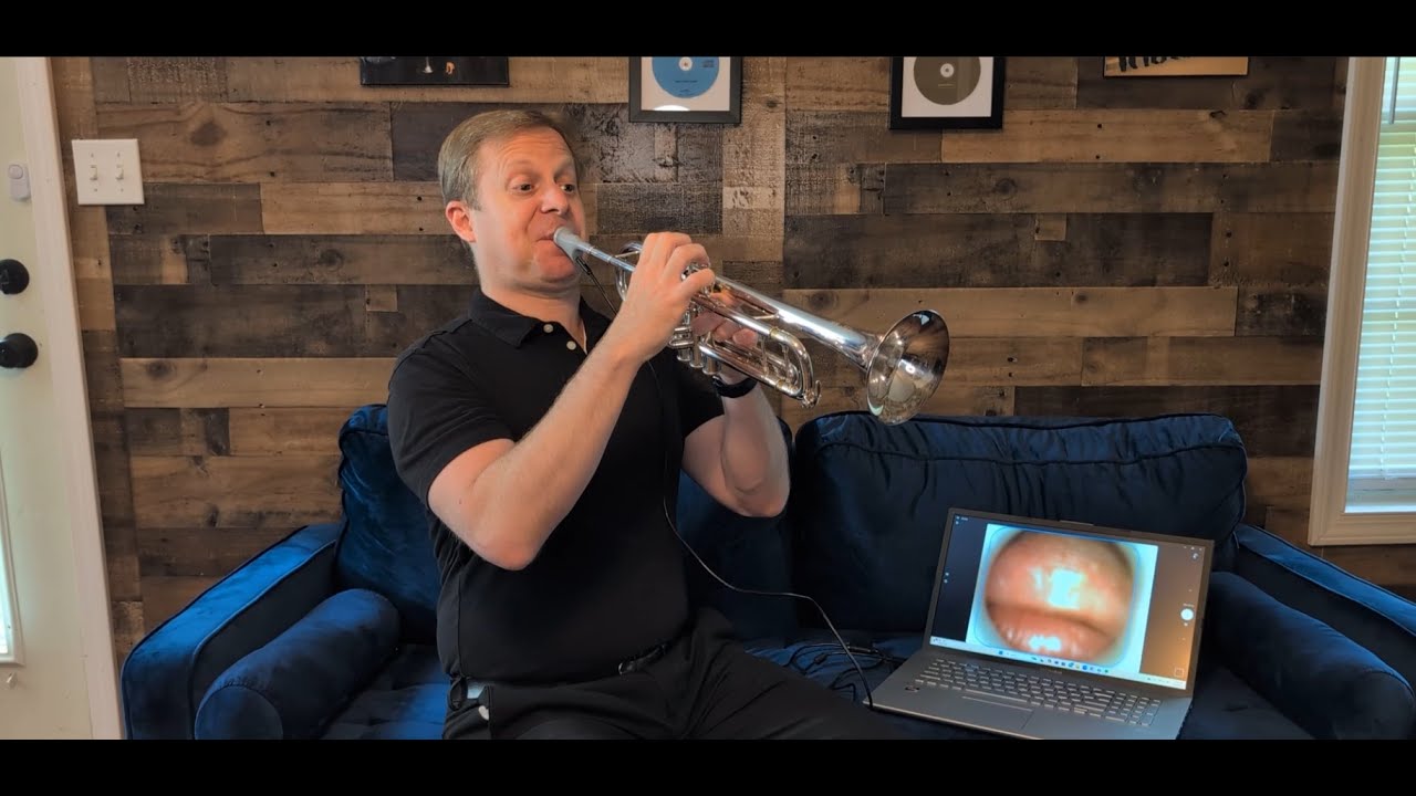 The LipCam: Studying the Trumpet Player's Embouchure with Real-Time Video of the Lips in Motion