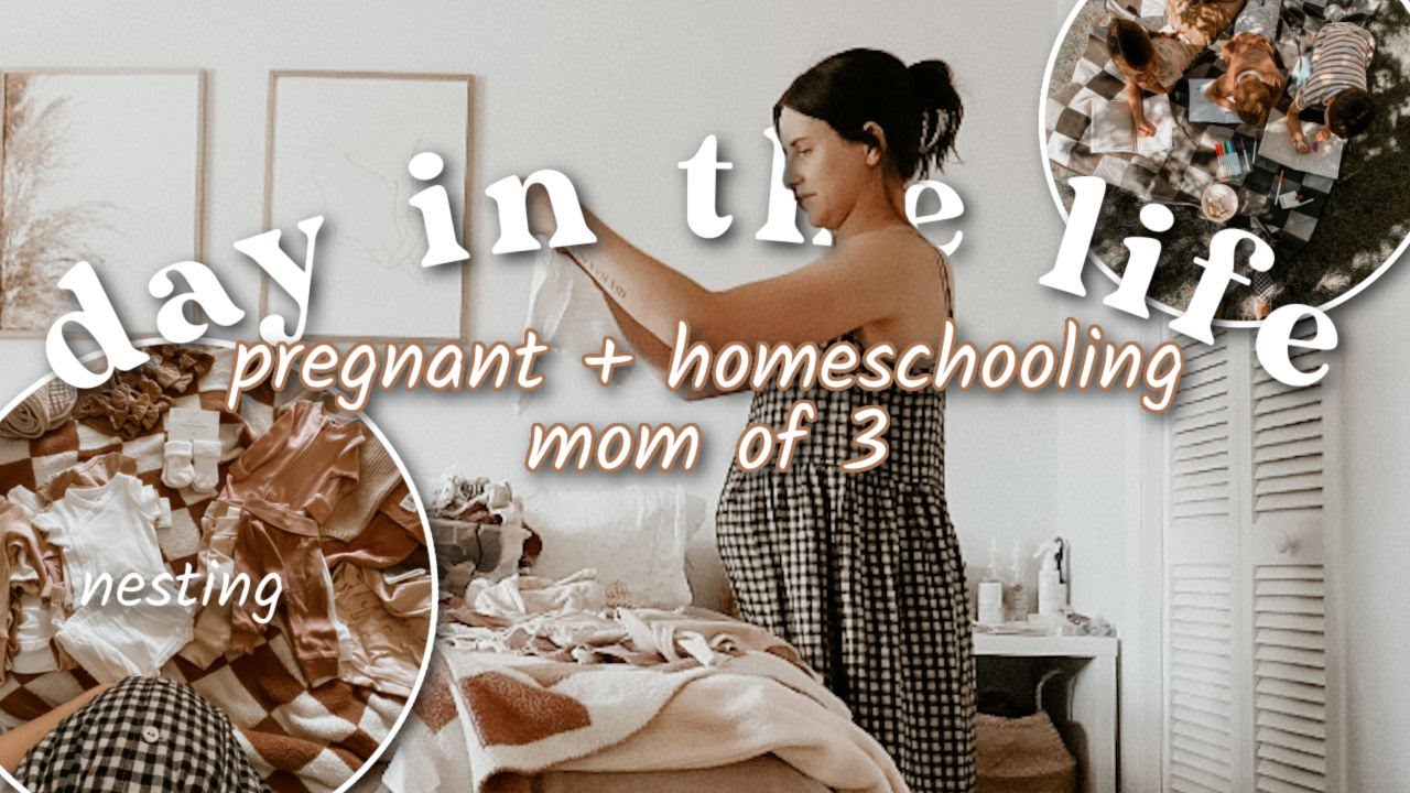 Hello Third Trimester! ✨ Pregnancy Update, Homeschool Year Review + Baby Girl Haul 🎀