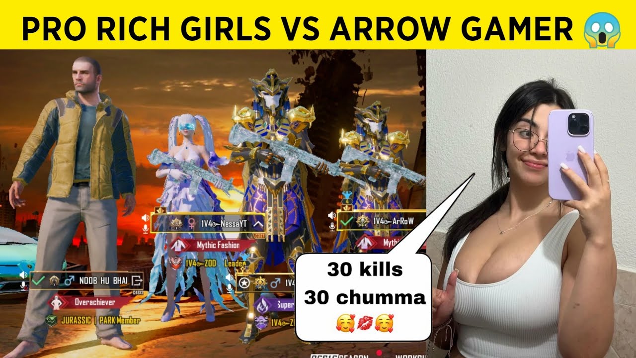Random 3 rich 🤑 players And I im level 1 Noob prank 50RP MAX & MYTHIC OUTFITS #55