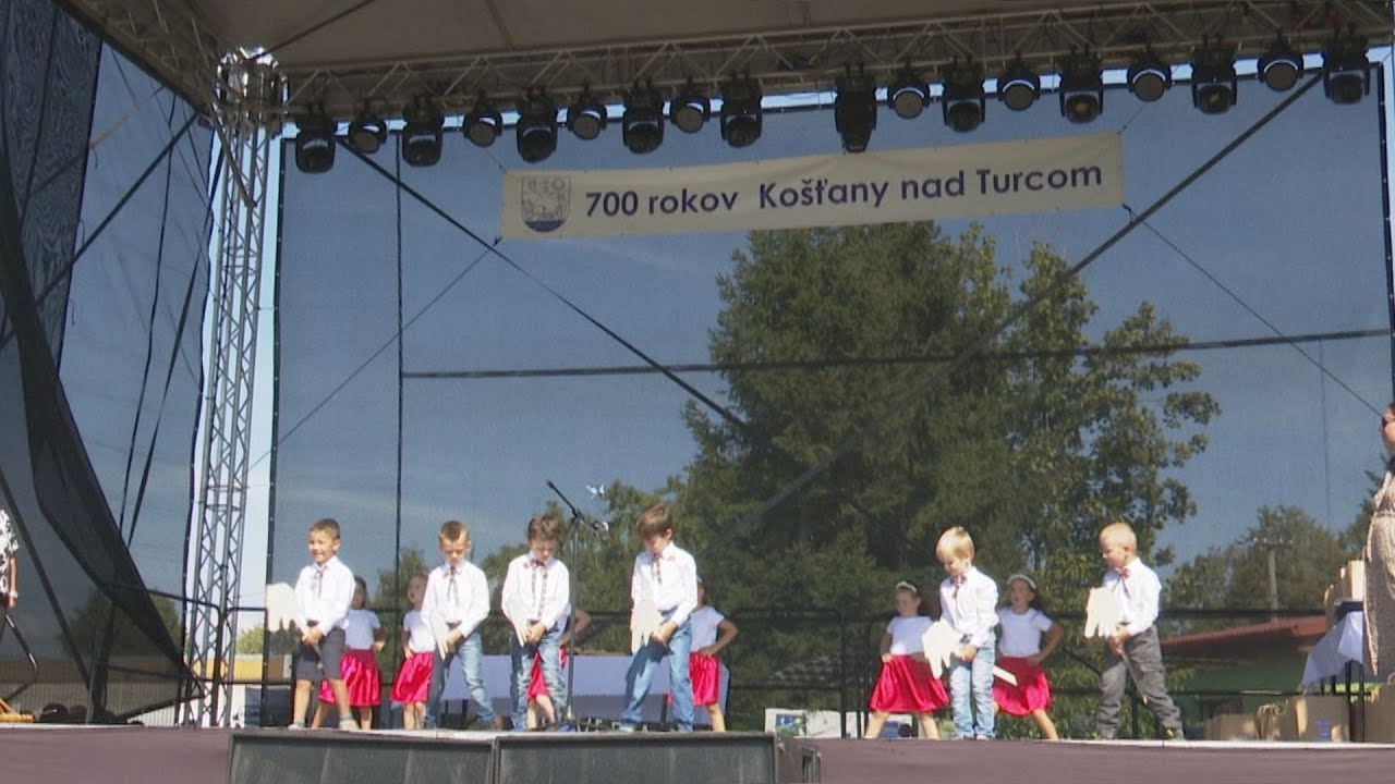 Košťany nad Turcom oslavujú 700 rokov