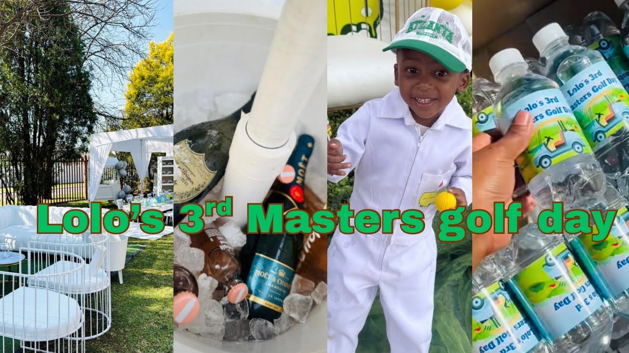 Lolo’s 3rd masters Golf day| My son turned 3🥹| Zandile Mfazwe| South African YouTuber