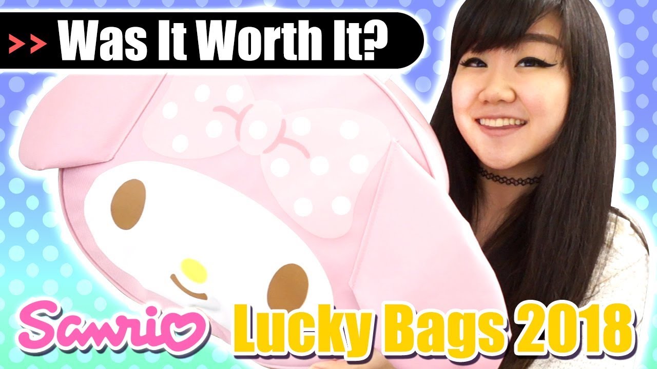 Was It Worth It? - Sanrio Lucky Bags 2018 - Hello Kitty, My Melody, Cinnamoroll, Purin and MORE!