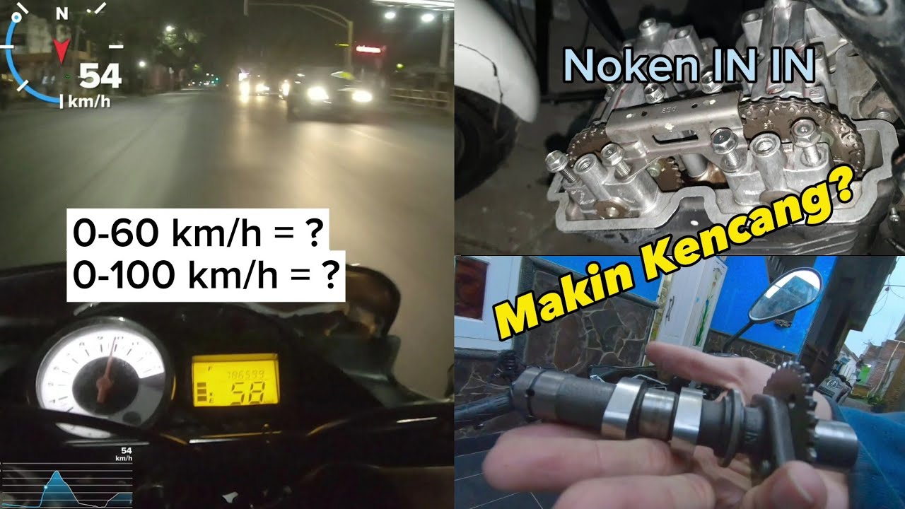 Test power satria fu noken as IN IN vs STD