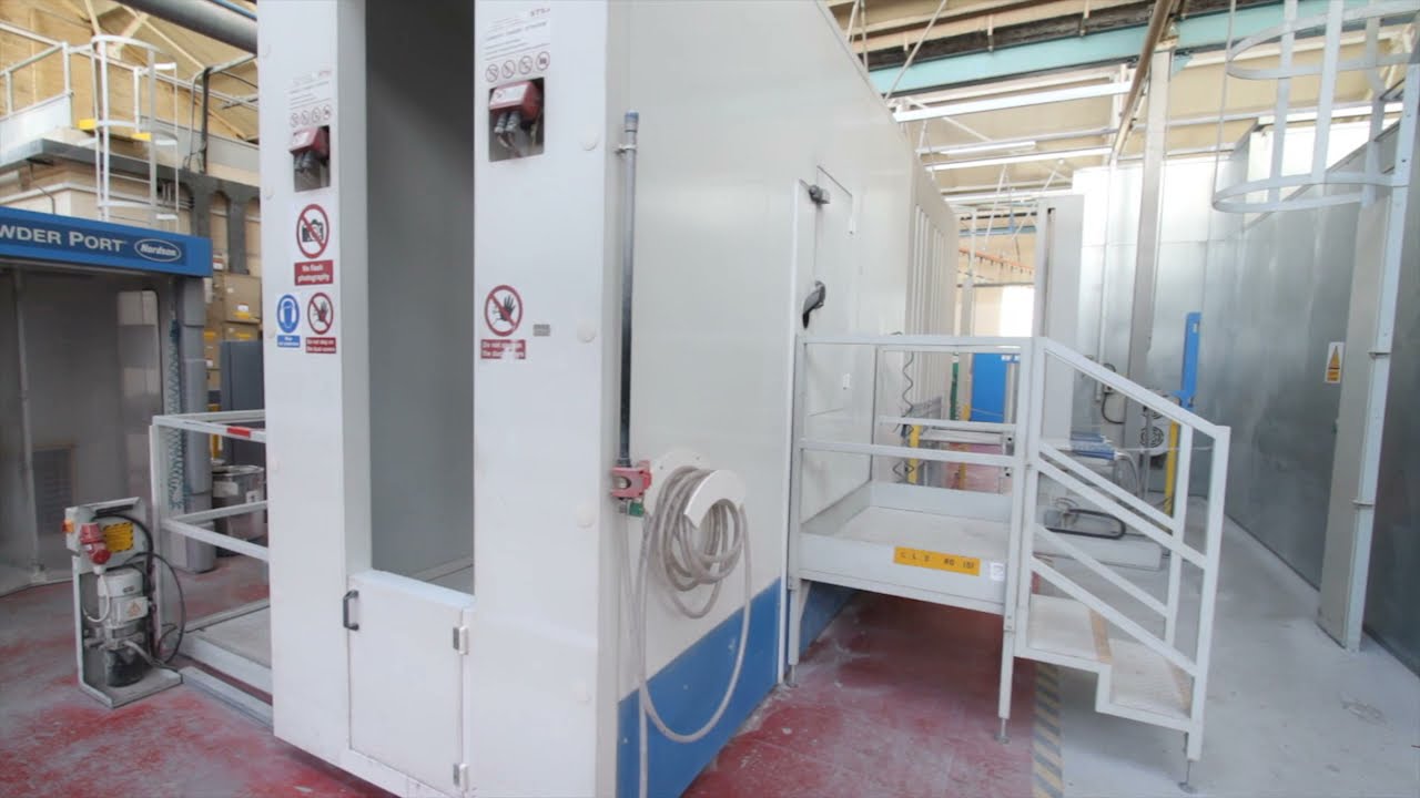 Nordson Powder Coating Booth with Full Recovery System
