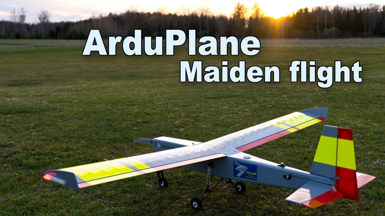 New ArduPlane maiden flight