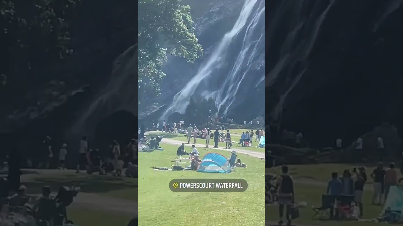 #powerscourt#waterfall#ireland#irelandbeauty#touristplace#bestplacetovisit#irishlandscapes#adventure