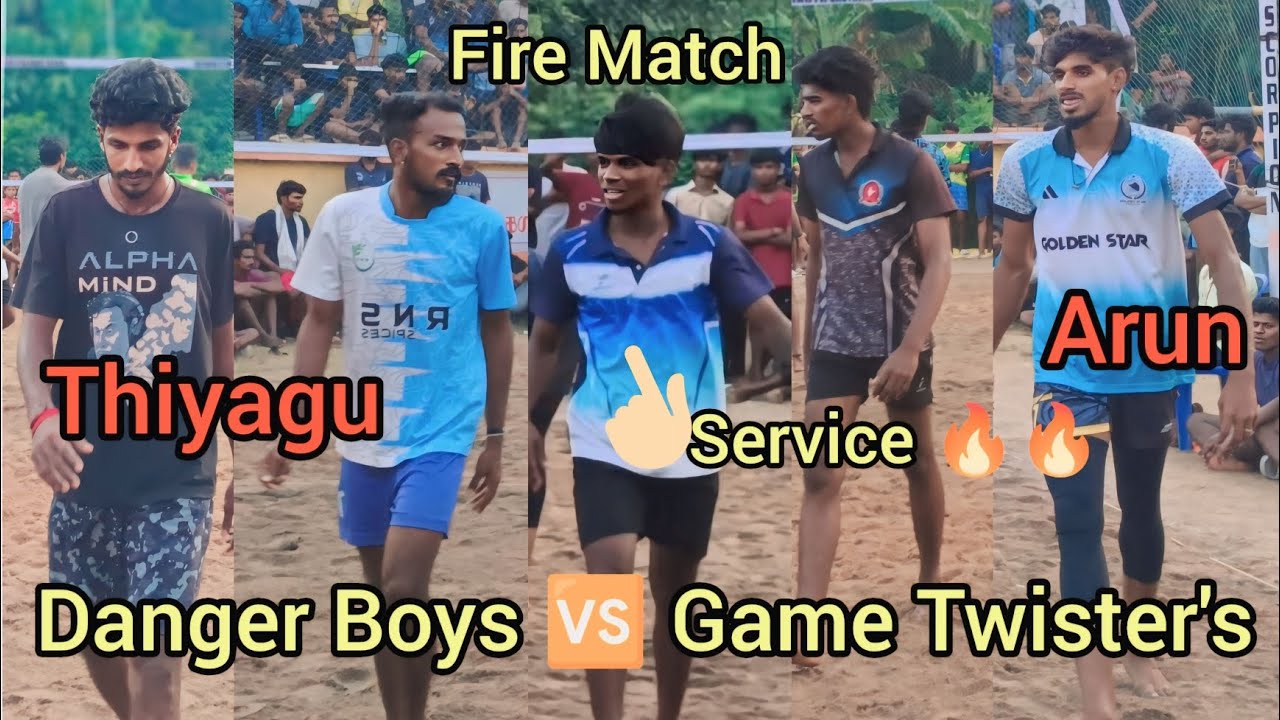 🔥New 15k Match 💥 Danger Boys 🆚 Game Twister 💥full fire match 🔥🔥Thiyagu. Selvam 🆚 Arun. Lotta. Sanjay