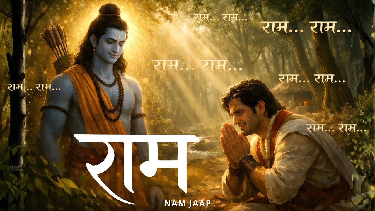 Ram Nam Jap | 1 Hour Ram nam chant | राम नाम जप | Bhajan Marg | Aayush Grover
