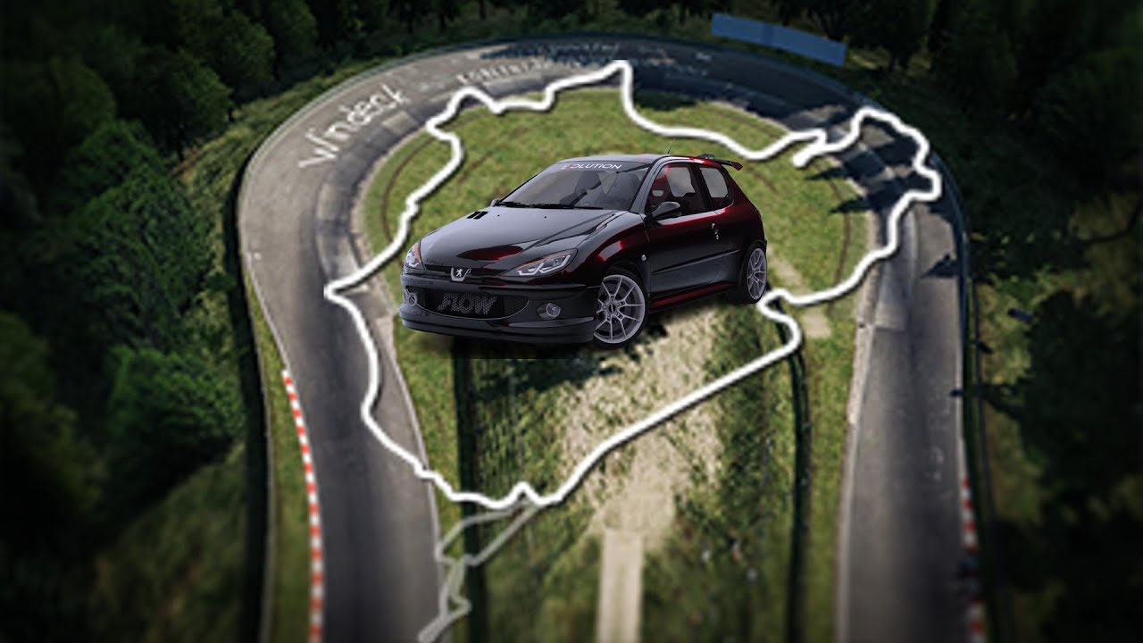 Peugeot 207 Nürburgring lap (AC)