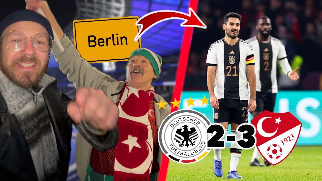 Deutschland vs Türkei - STADIONVLOG! Berlin in Türkischer Hand!!