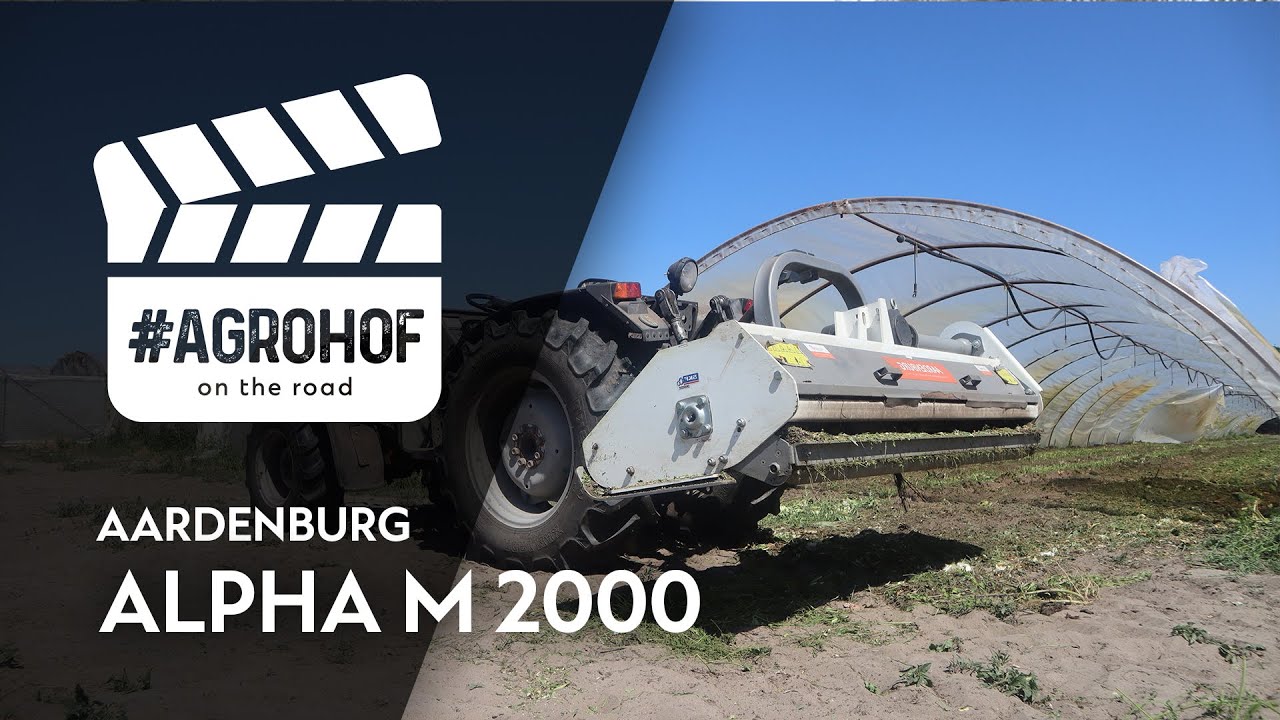 Alpha M 2000 flail mulcher │Lamborghini Crono F 70 🚜