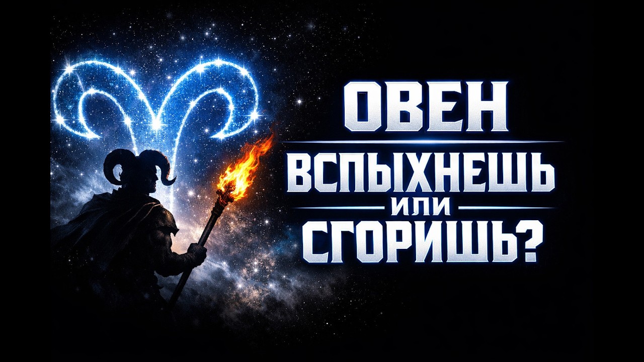 ОВЕН: ГОТОВ ЛИ ТЫ ВСПЫХНУТЬ, ЧТОБЫ ПЕРЕСТАТЬ ГОРЕТЬ?