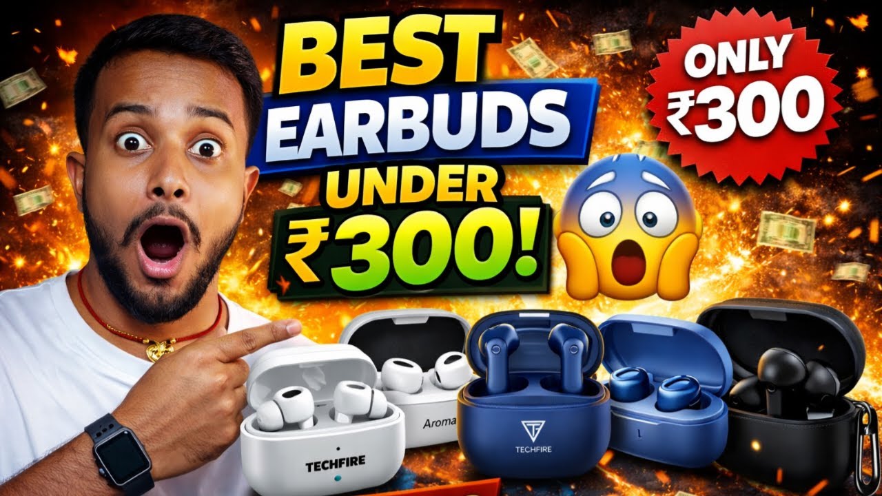 Sirf ₹300 Mein Ye Earbuds? 😱 | Best Budget TWS Under 300 | Vicky Tech Verified