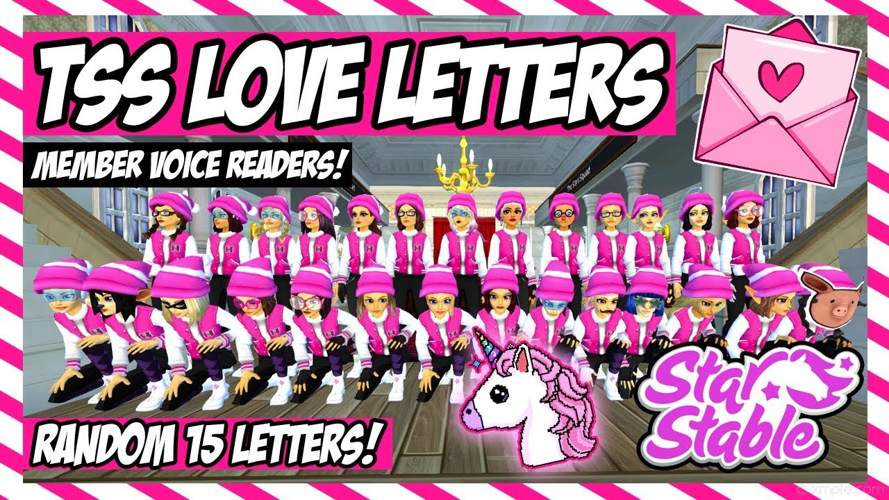 Star Stable - The Stars Squad Love Letters - Valentine's Club Event 💖