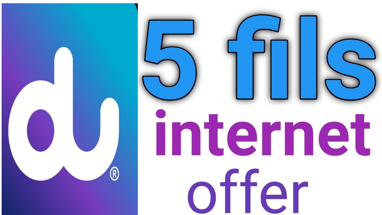 how to activate  5 fils internet in du sim 5 fils internet offer du sim