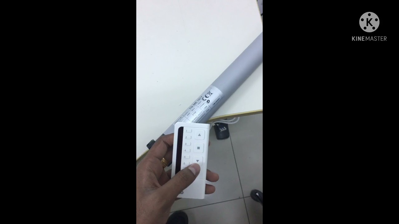 TTGO Electronic limit switch motor programming using remote control