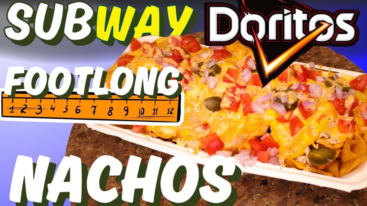 Subway's Doritos Footlong Nachos: You WON'T Believe How EASY It Is To Make At Home!