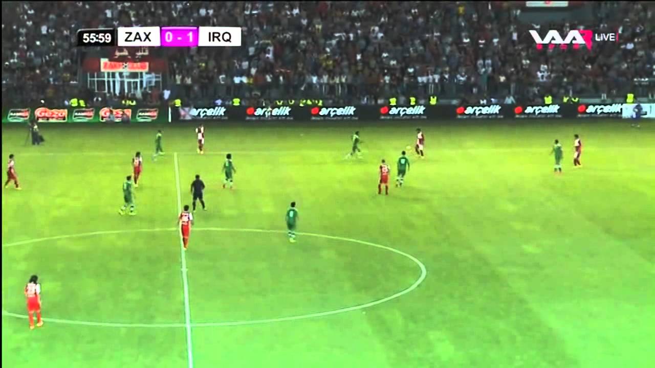 العراق VS زاخو_مباراة ودية افتتاح ملعب زاخو الجديد