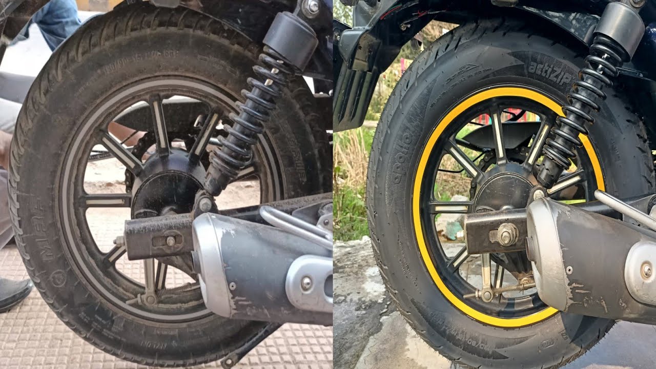 Avenger150 Front and Rear Tyre Change || Replace Tyre