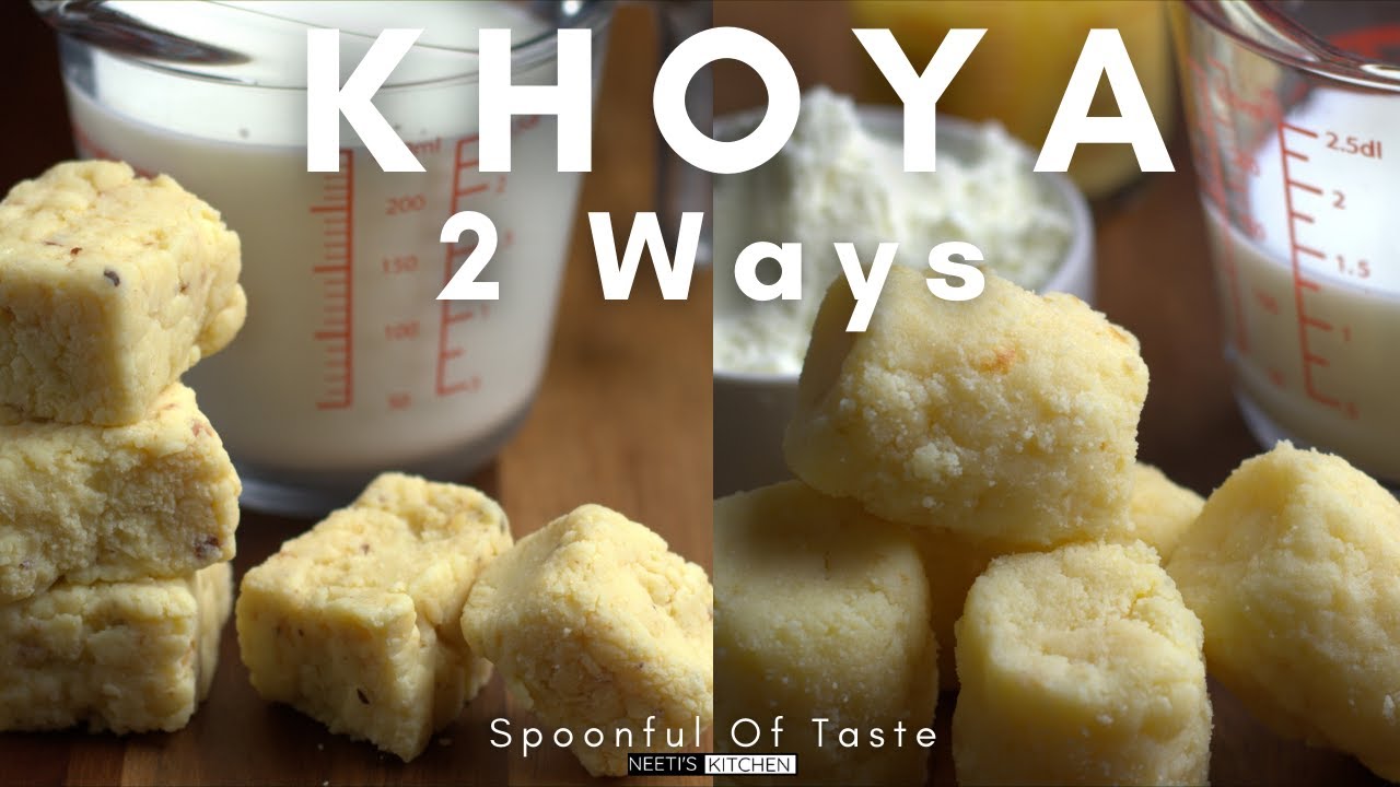 Khoya 2 ways | How to make Khoya | Mawa | Evaporated milk | Rabri | Instant khoya recipe in 5mins
