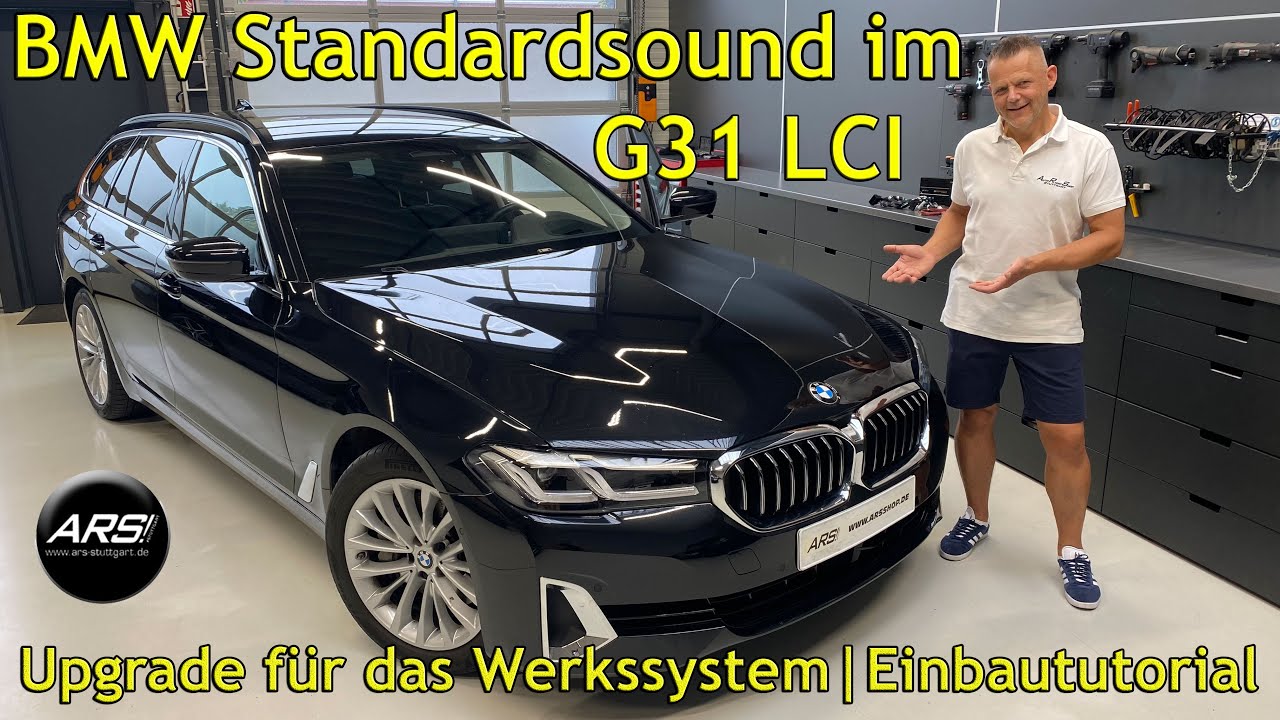 BMW G31 LCI Lautsprechersystem verbessern | DSP-Verstärker plug&play für das RAM-Modul