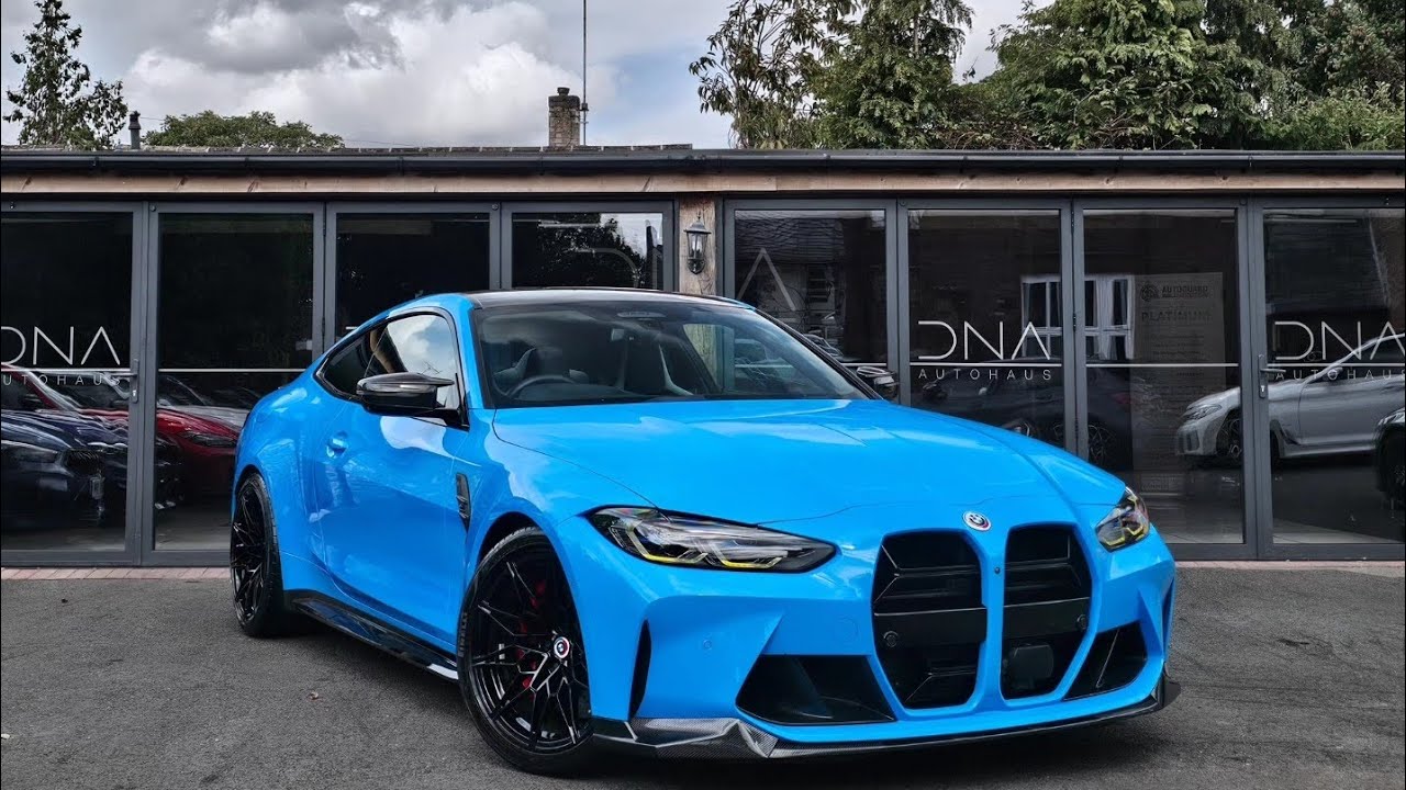 2022 BMW G82 M4 X-Drive Ultimate Pack - Individual Riviera Blue 