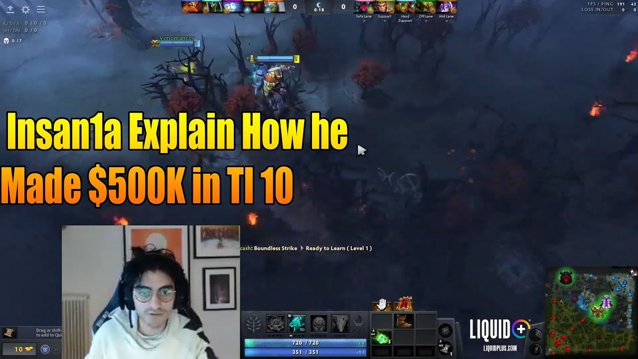 Insan1a Explain How he Made 500K in TI 10