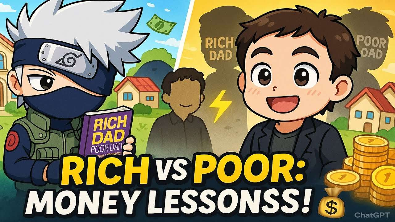 💰 RICH DAD POOR DAD SUMMARY BY ROBERT KIYOSAKI 📈