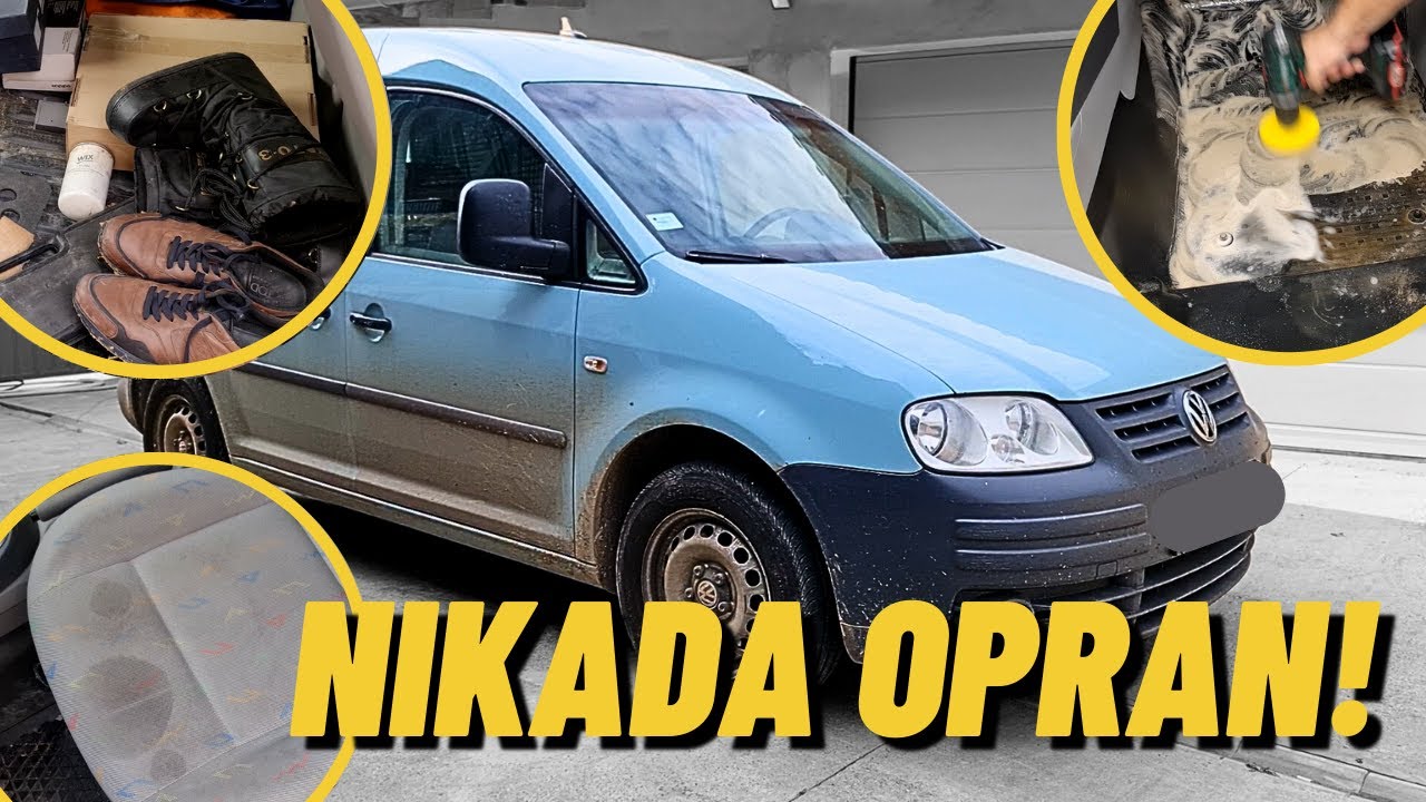 DA LI MOŽE DA BUDE NOV NOV NOV?! | VW CADDY | FULL DETAILING