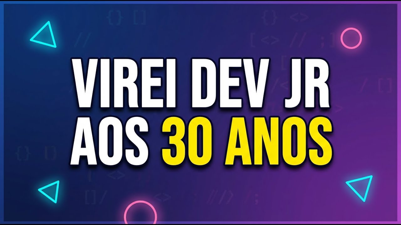 VIREI DEV JR AOS 30 ANOS