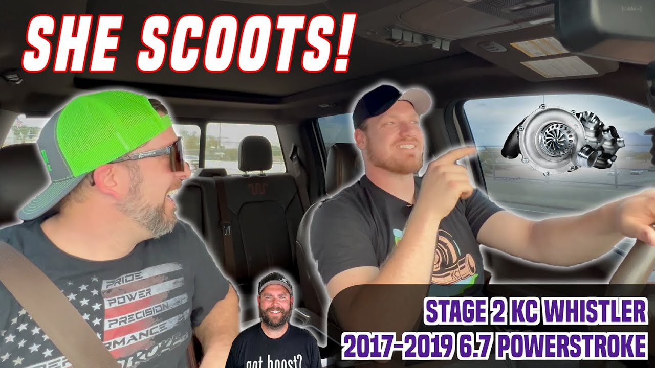 Driving the KC Whistler - 6.7 Powerstroke LOUD Whistle!