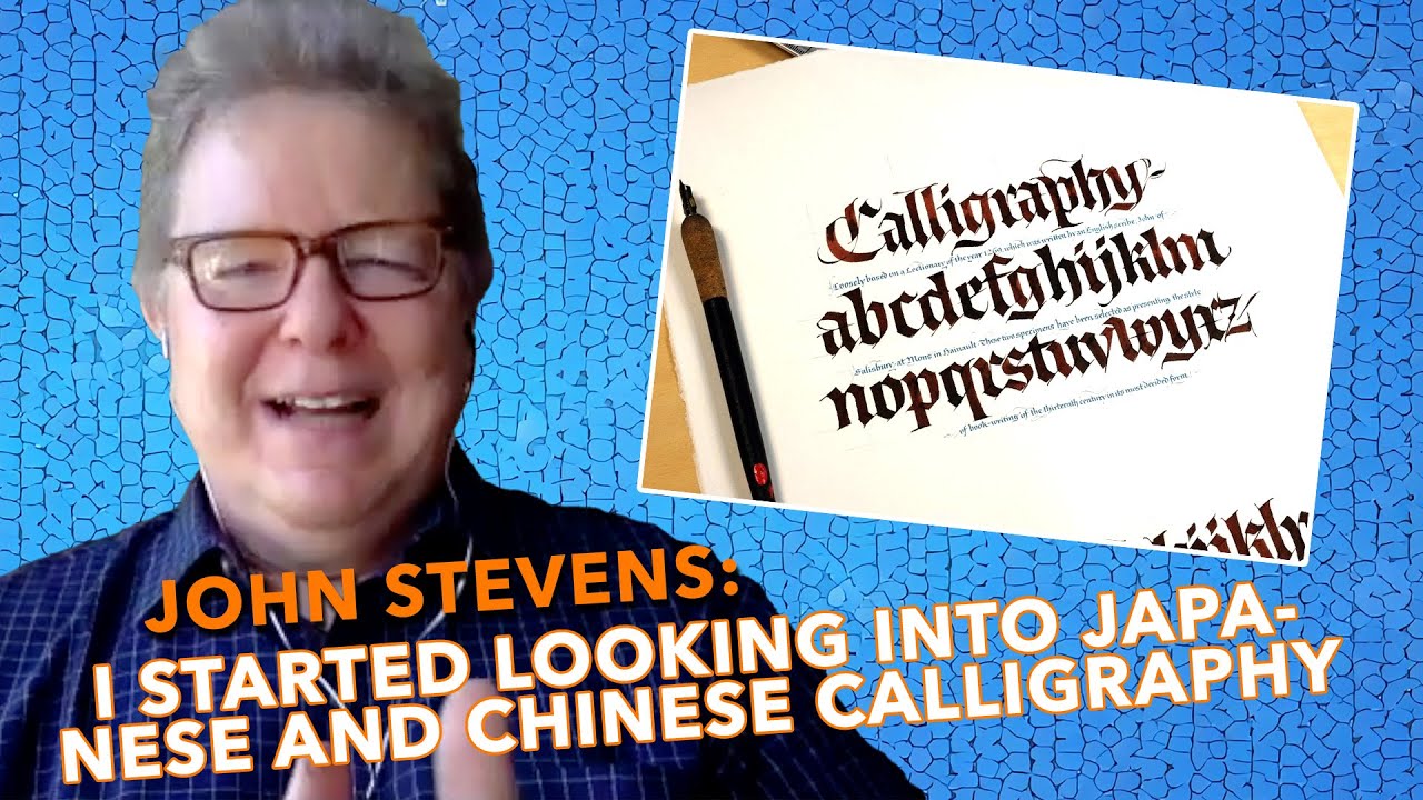 Calligraphy Masters Podcast - JOHN STEVENS: I Started Looking Into Japanese and Chinese Calligraphy