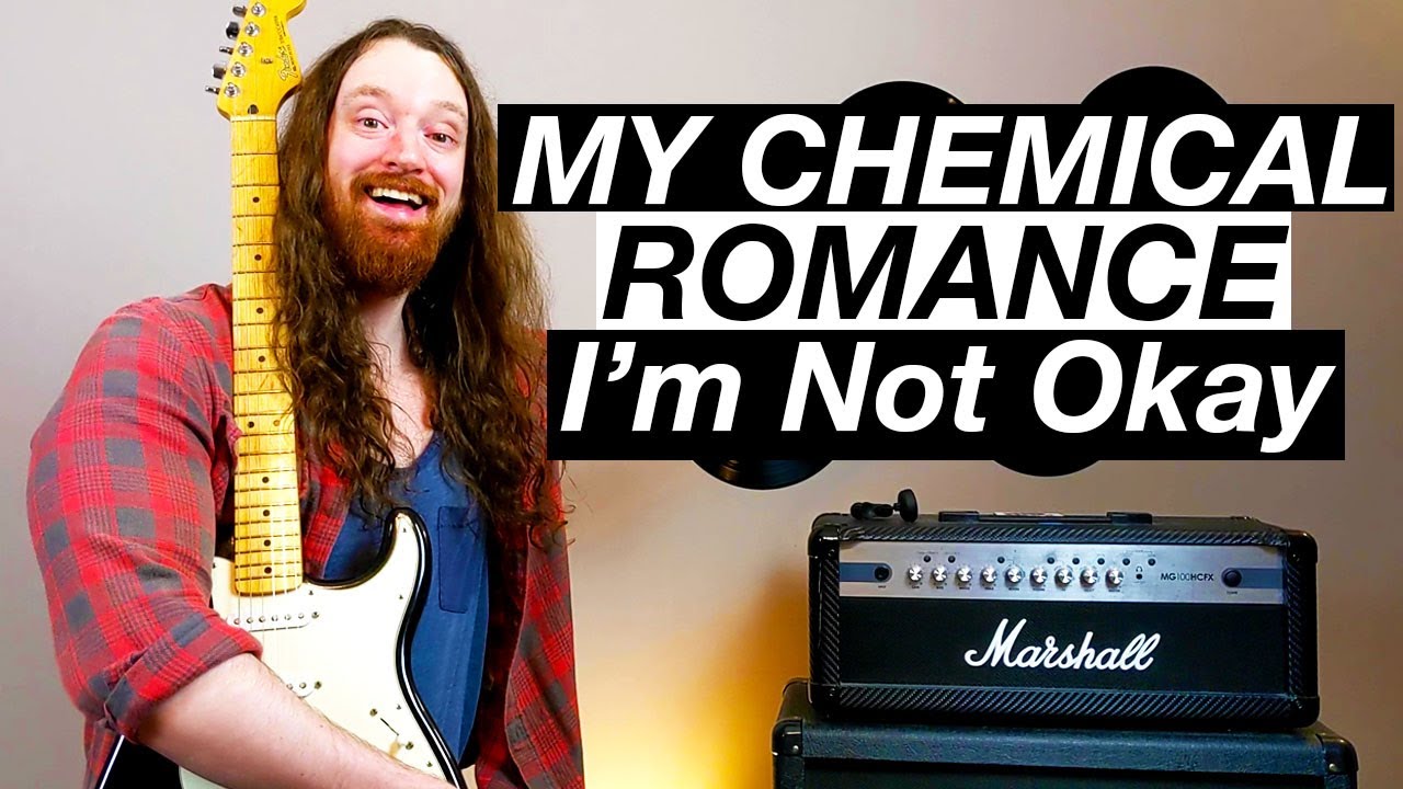 I'm Not Okay (I Promise) by My Chemical Romance - Guitar Lesson & Tutorial