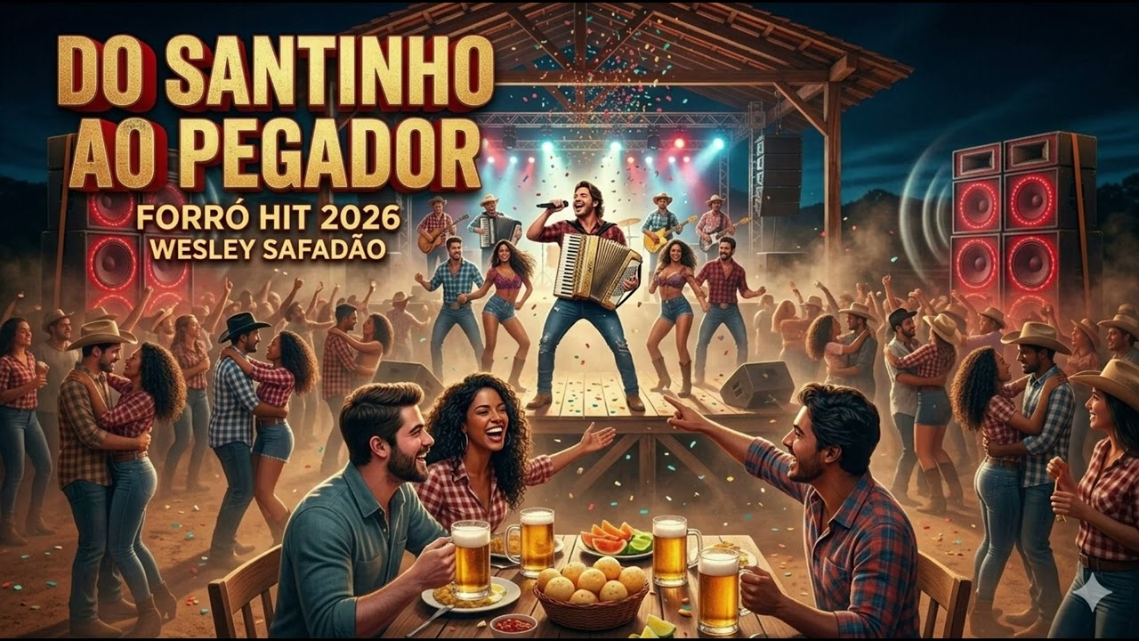 DO SANTINHO AO PEGADOR - HIT FORRÓ 2026 LANÇAMENTO ESPECIAL WESLEY SAFADÃO FEAT XAND AVIÃO