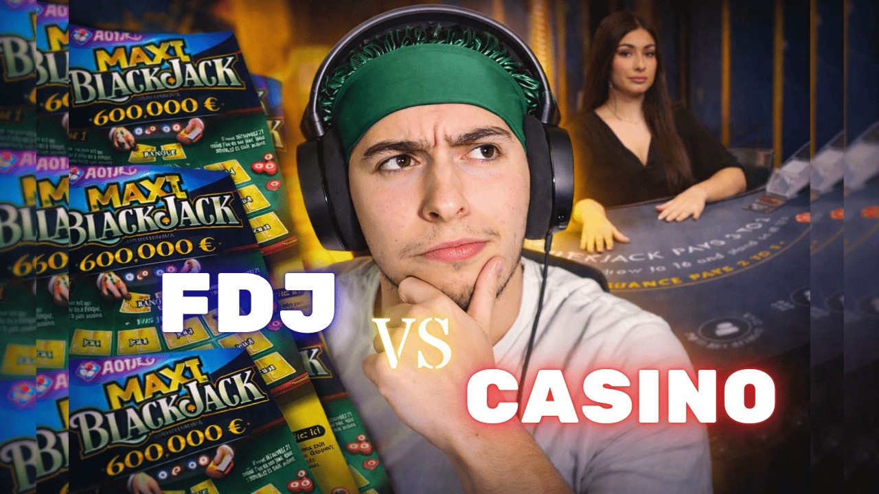 Un CARNET de MAXI BJ vs 300€ BLACK JACK (à perte?)