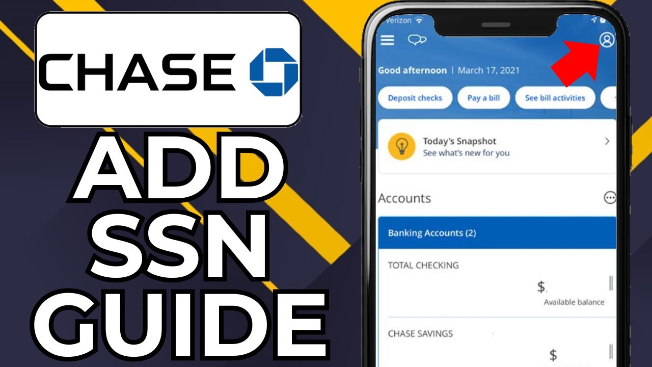 HOW TO ADD SSN TO CHASE BANK ACCOUNT (2026)