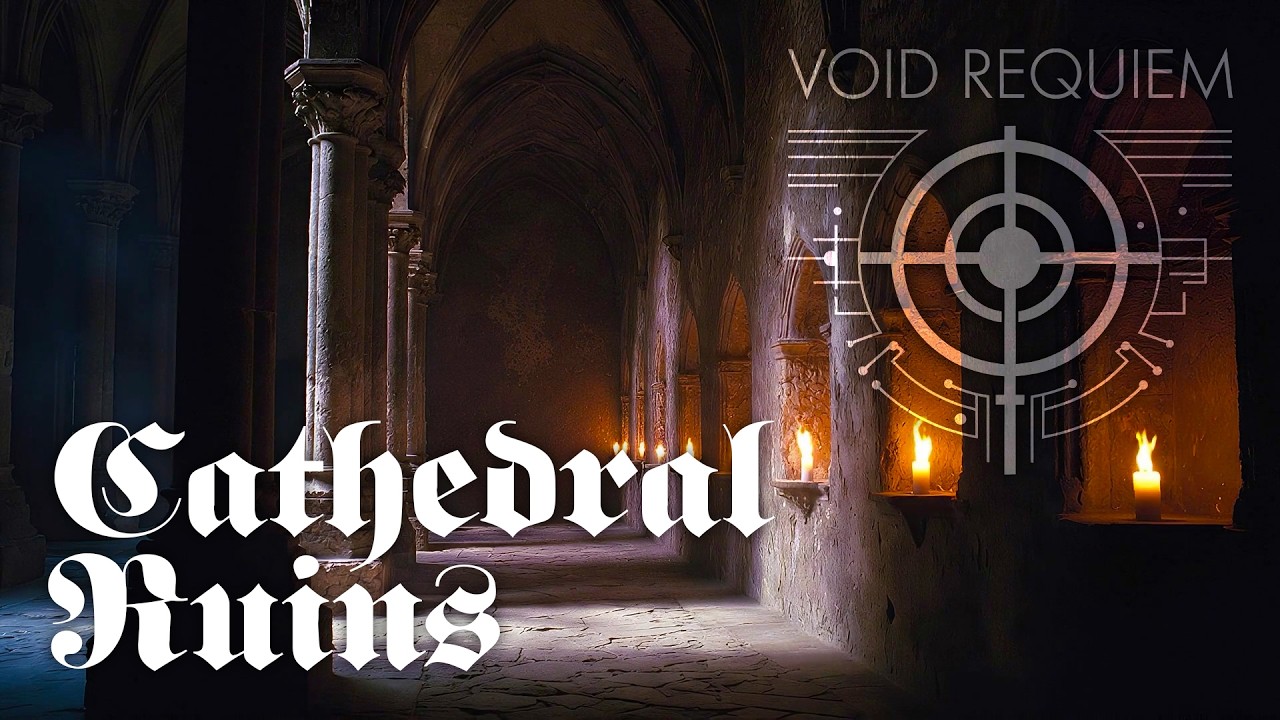1 Hour Cathedral Ruins | Deep Gothic Dark Ambient Music