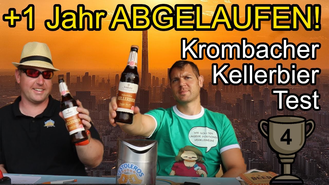 Kellerbier Test: Krombacher Kellerbier 🍻 Wir testen abgelaufenes Bier 🍺Tasting Bewertungsbogen 🍺
