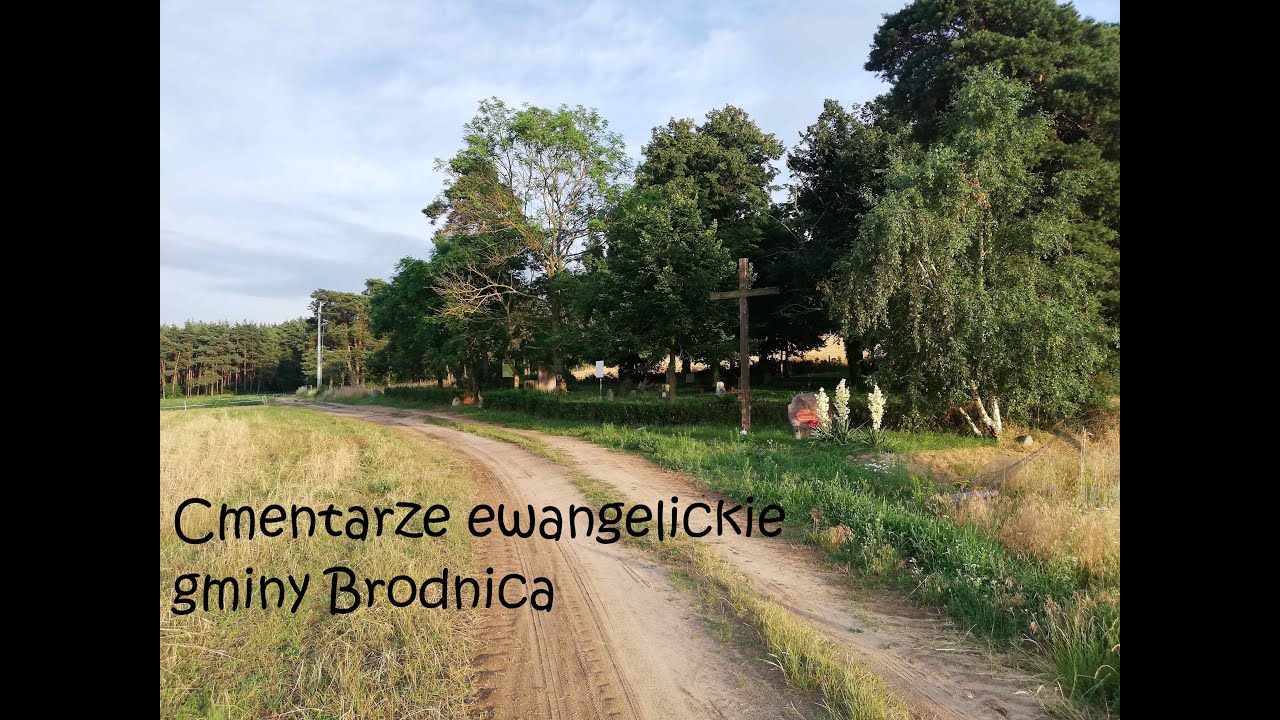 Gmina Brodnica - cmentarze ewangelickie - Żabno, Brodniczka (powiat śremski).