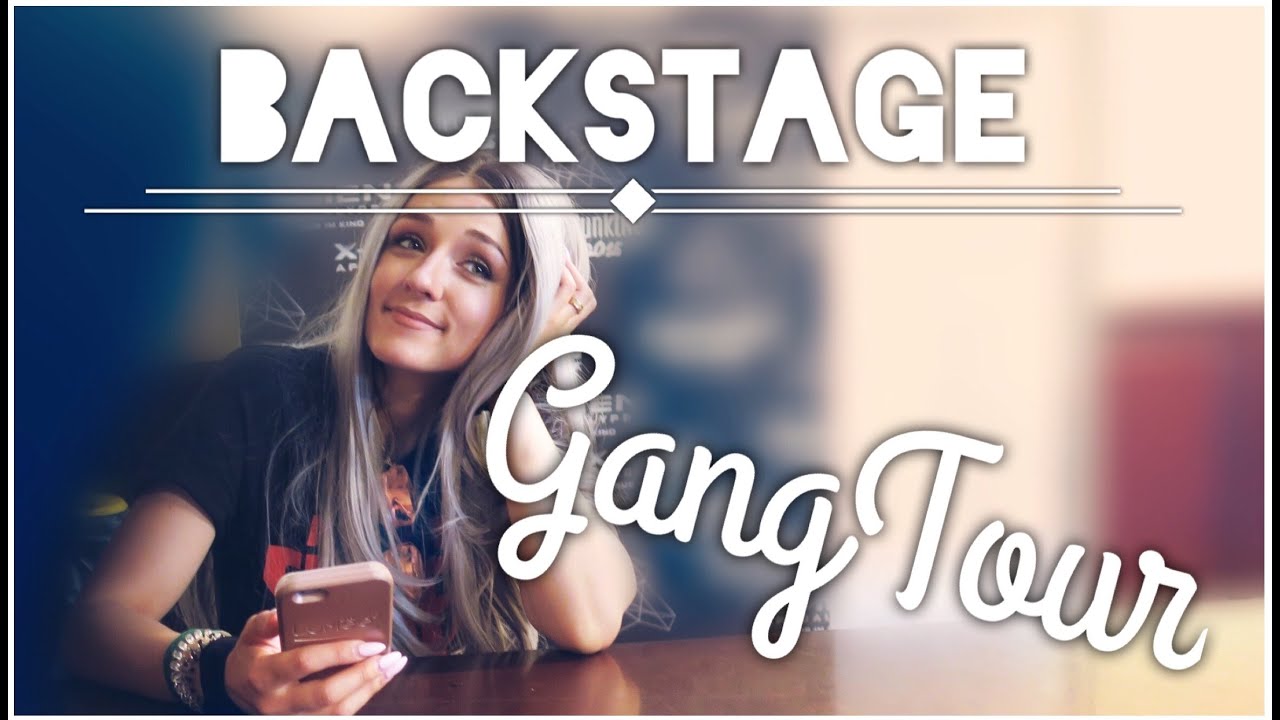 Backstage bei der Gangtour